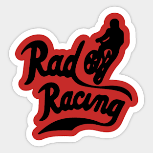 Rad Racing Sticker